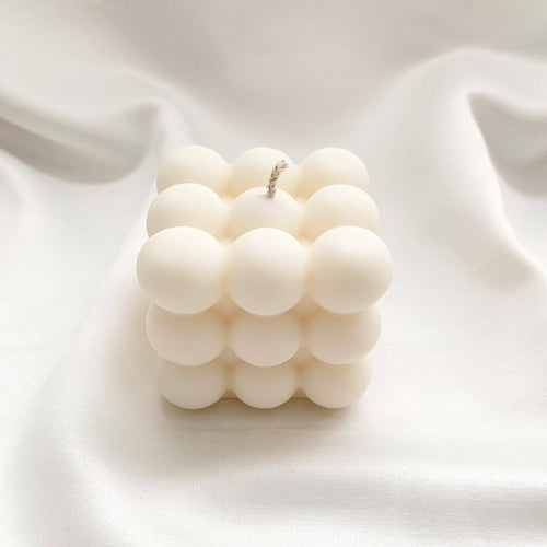 Bubble Cube Candle