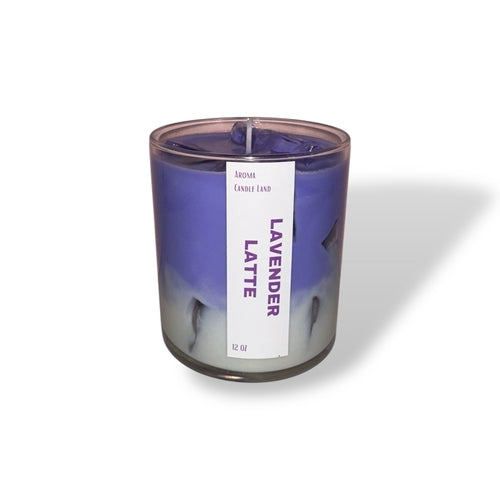 Lavender Latte Candle